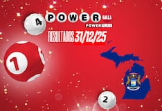 Resultados del Powerball en Michigan hoy: números ganadores del 31 de diciembre 2025