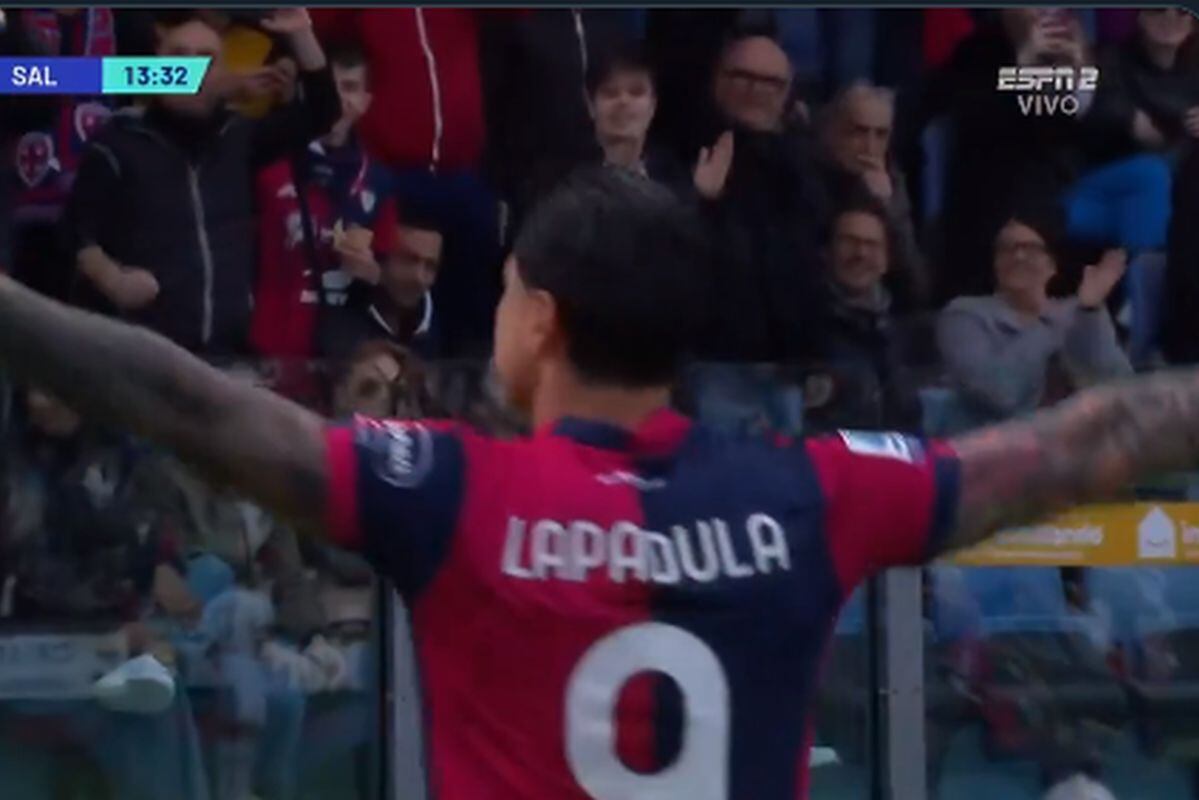 Golazo de Lapadula: así anotó para Cagliari vs Salernitana por Serie A | VIDEO