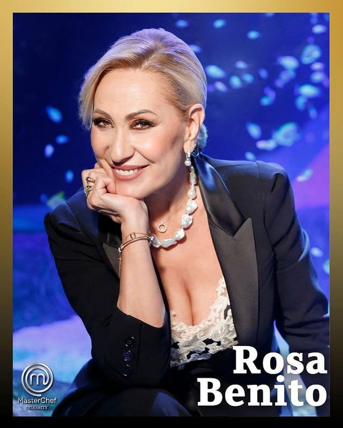 Rosa Benito forma parte del reality (Foto: MasterChef Celebrity / Instagram)