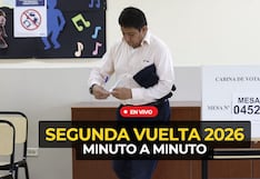 Segunda vuelta 2026 EN VIVO: minuto a minuto de la jornada para elegir al nuevo presidente entre Keiko Fujimori y Roberto Sánchez