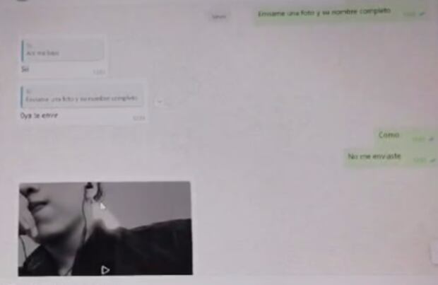 Conversación entre Condori y Sheyla.
