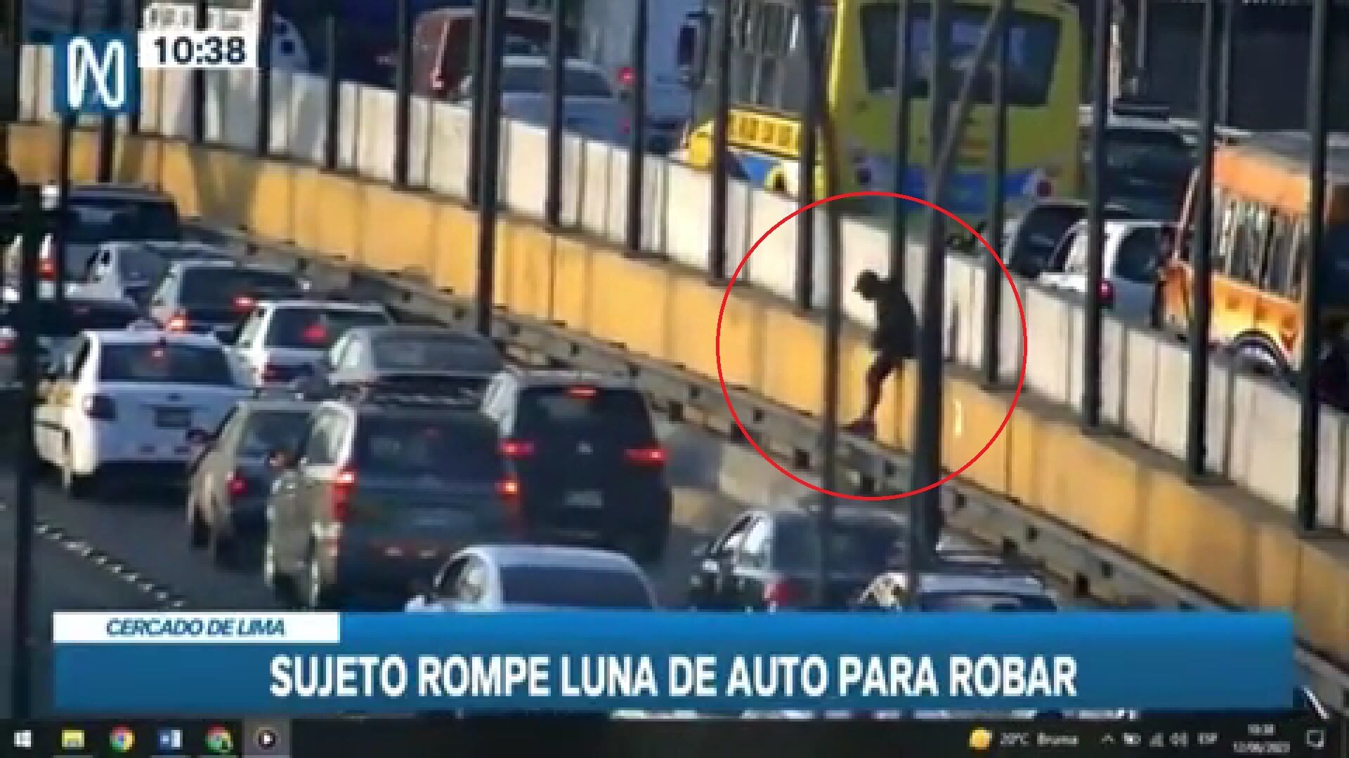 Un nuevo robo se registró en Cercado de Lima. (Foto: Canal N)
