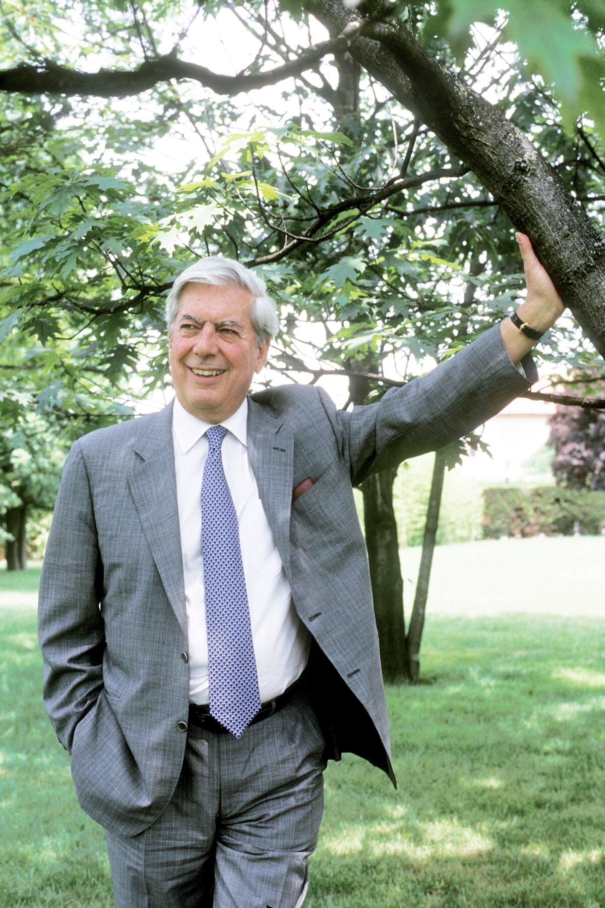 Mario Vargas Llosa en el año 2004.