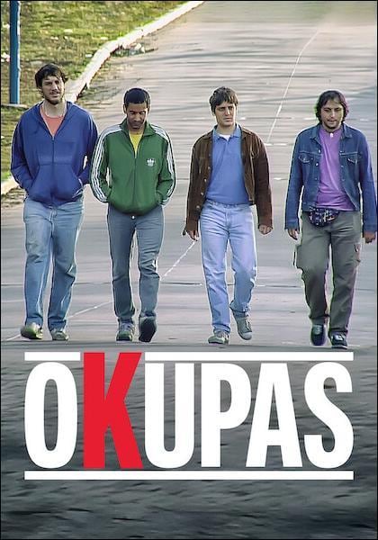 El póster de "Okupas", serie escrita y dirigida por Bruno Stagnaro (Foto: Ideas del Sur)