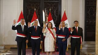 Dina Boluarte cambia a sus ministros de Economía, Interior y Transportes, un día antes del voto de la censura a Gustavo Adrianzén