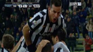 Juventus derrotó 1-0 al Parma y avanzó en la Copa Italia