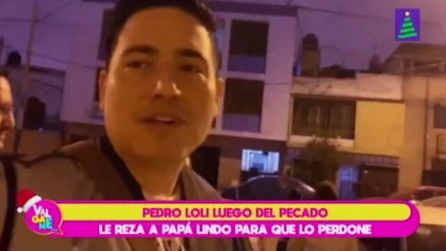 Pedro Loli reaparece en iglesia, tras llorar en vivo por escándalo | VIDEO