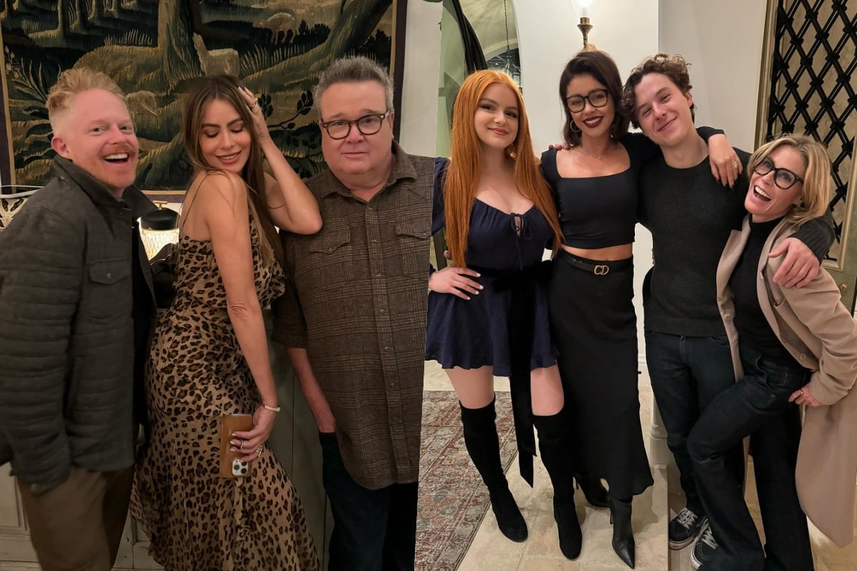 El reencuentro del elenco de "Modern Family".
