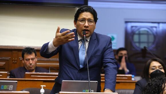 Ilich López había renunciado a la bancada de Acción Popular el 8 de agosto del 2023. (Foto: Congreso)