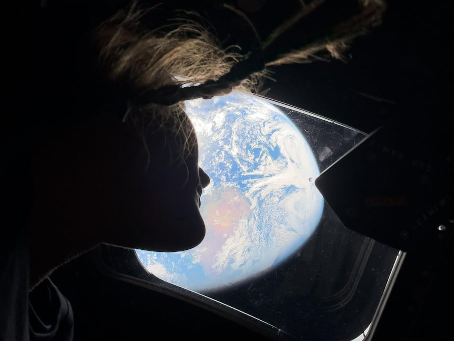 La vista de la Tierra fue una de las imágenes que más le impresionó. (Foto: nasa.gov)