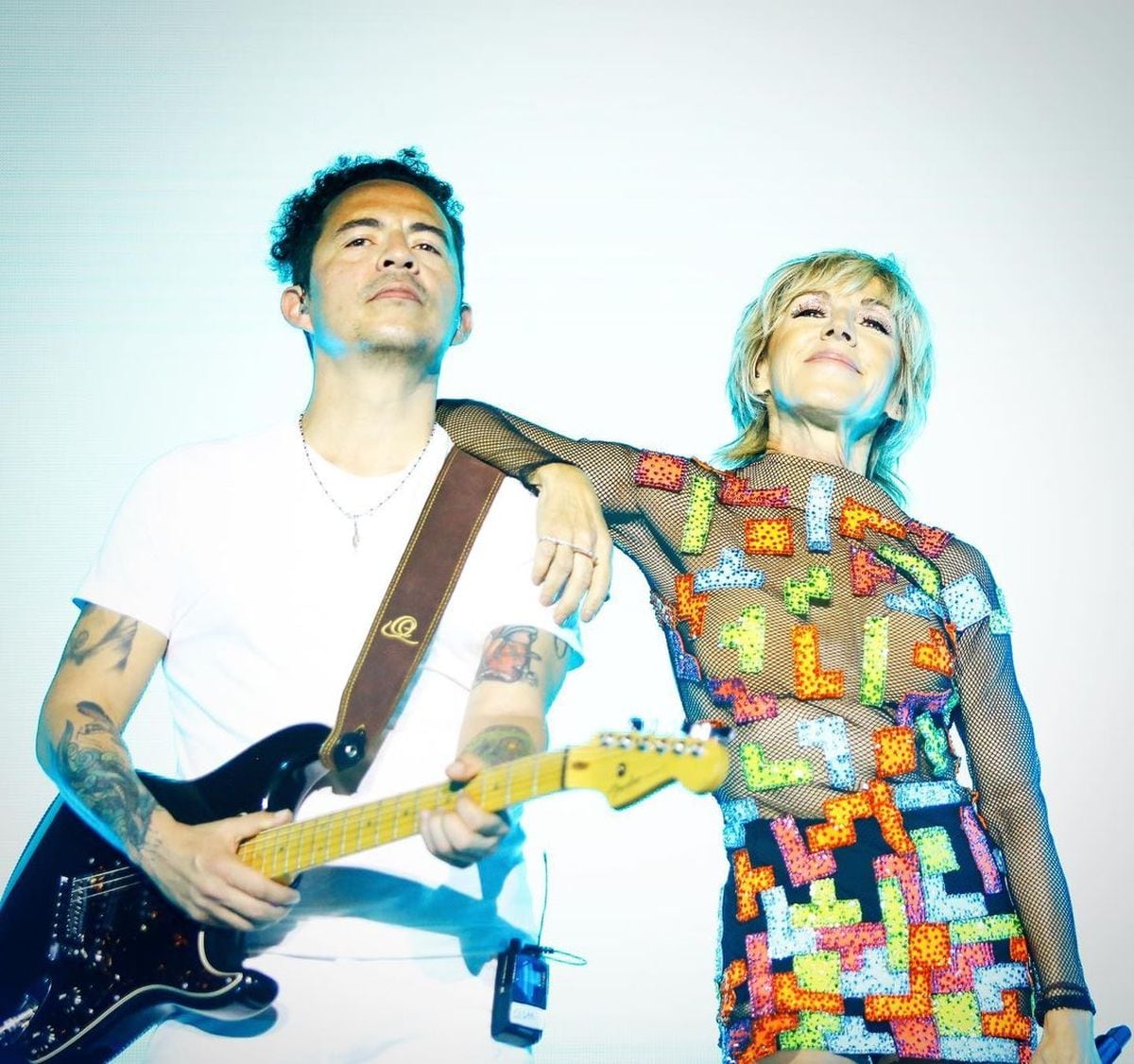 César Ceja trabajó con Ana Torroja. La artista le dedicó un sentido mensaje de despedia (Foto: Ana Torroja/Instagram)