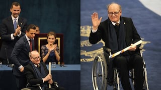 Quino recibió el premio Príncipe de Asturias en España