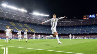 Juventus, con doblete de Cristiano, goleó 0-3 al Barcelona y avanzó a octavos de Champions League como líder del Grupo G 