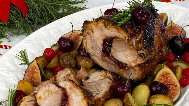 Navidad: aprende a preparar cerdo enrollado con mermelada de higo y tocino
