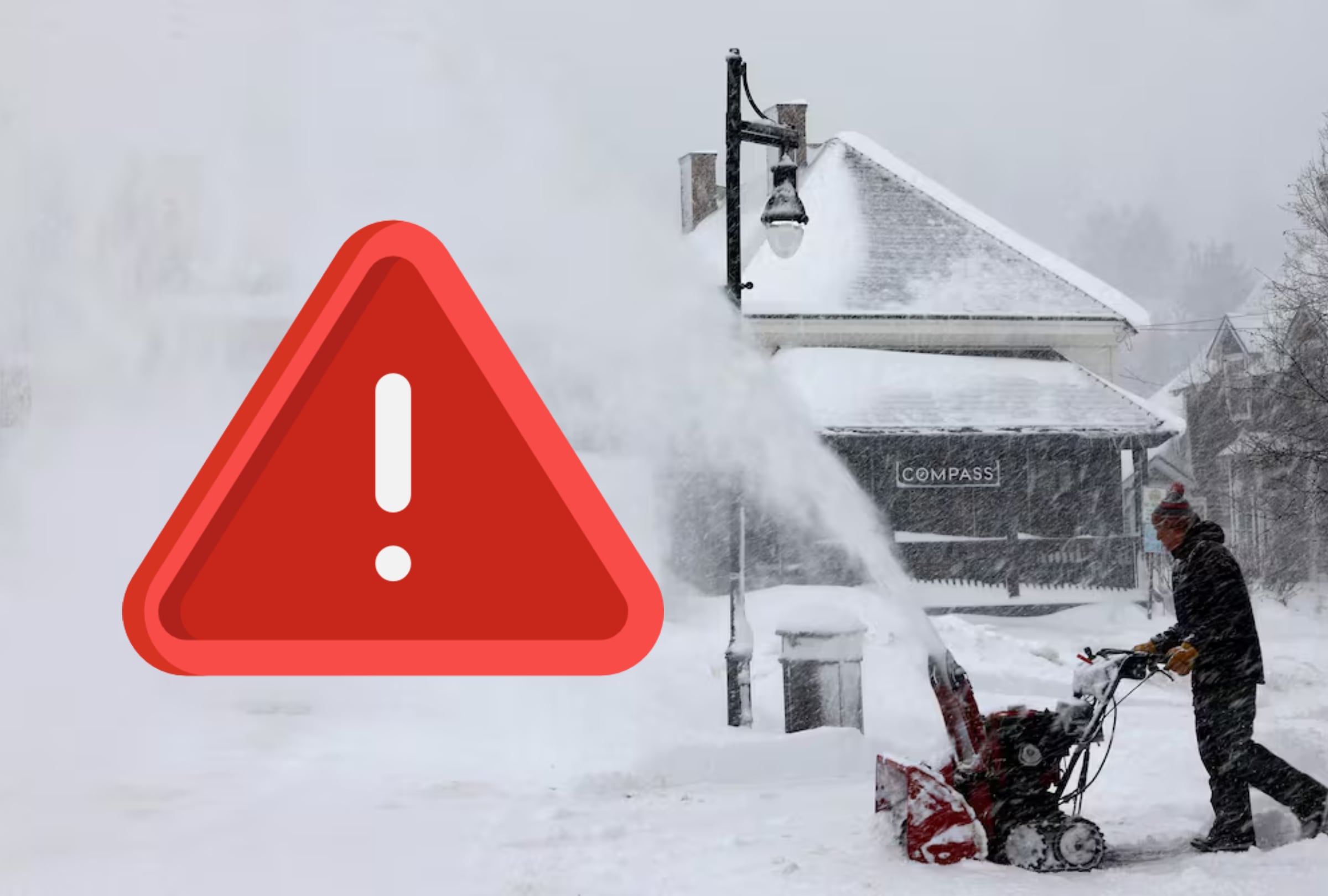 Conoce cuál va a ser la región más afectada con la tormenta, por la que en una zona de California llegará a tener hasta 48 pulgadas de nieve. (Foto: Composición MAG)