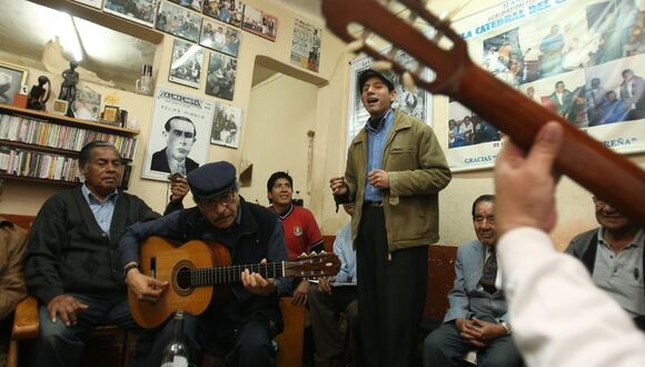 La primera vez que se celebró el "Día de la canción criolla" fue en 1944. La festividad duró hasta las 2 de la mañana del día siguiente (Foto: Andina)