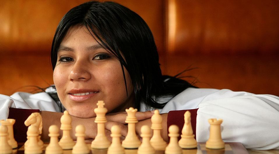 Deysi Cori sigue dejando el nombre del Perú en alto en torneos de ajedrez (Foto: Miguel Carrillo/El Comercio)