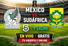 TUDN y Canal 5 EN VIVO GRATIS — cómo ver partido México vs. Sudáfrica por TV abierta y Online