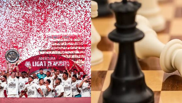 ¡Universitario también quiere ser campeón de ajedrez! El cuadro crema realizará este sábado torneo amistoso a cargo de especialista. (Foto: composición GEC)