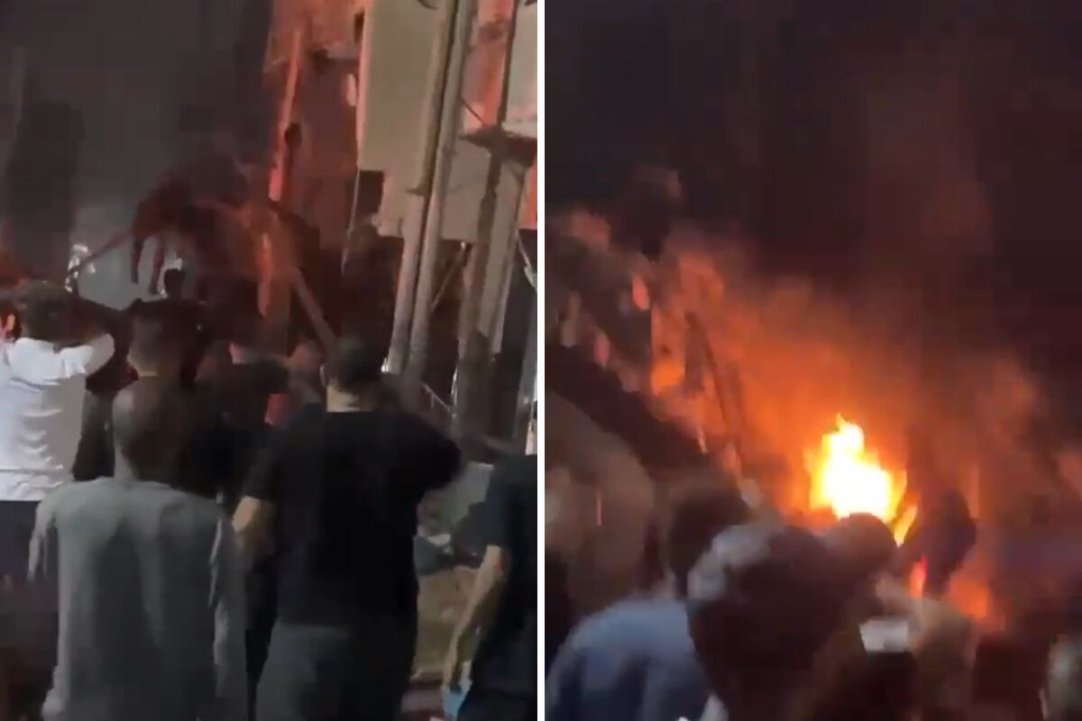 Un bombardeo israelí en un campamento de refugiados de Tulkerem, en la Cisjordania ocupada, el 3 de octubre de 2024. (Capturas de X / A27)