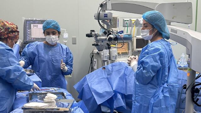 Niños y adolescentes recuperan la visión tras ser operados de cataratas