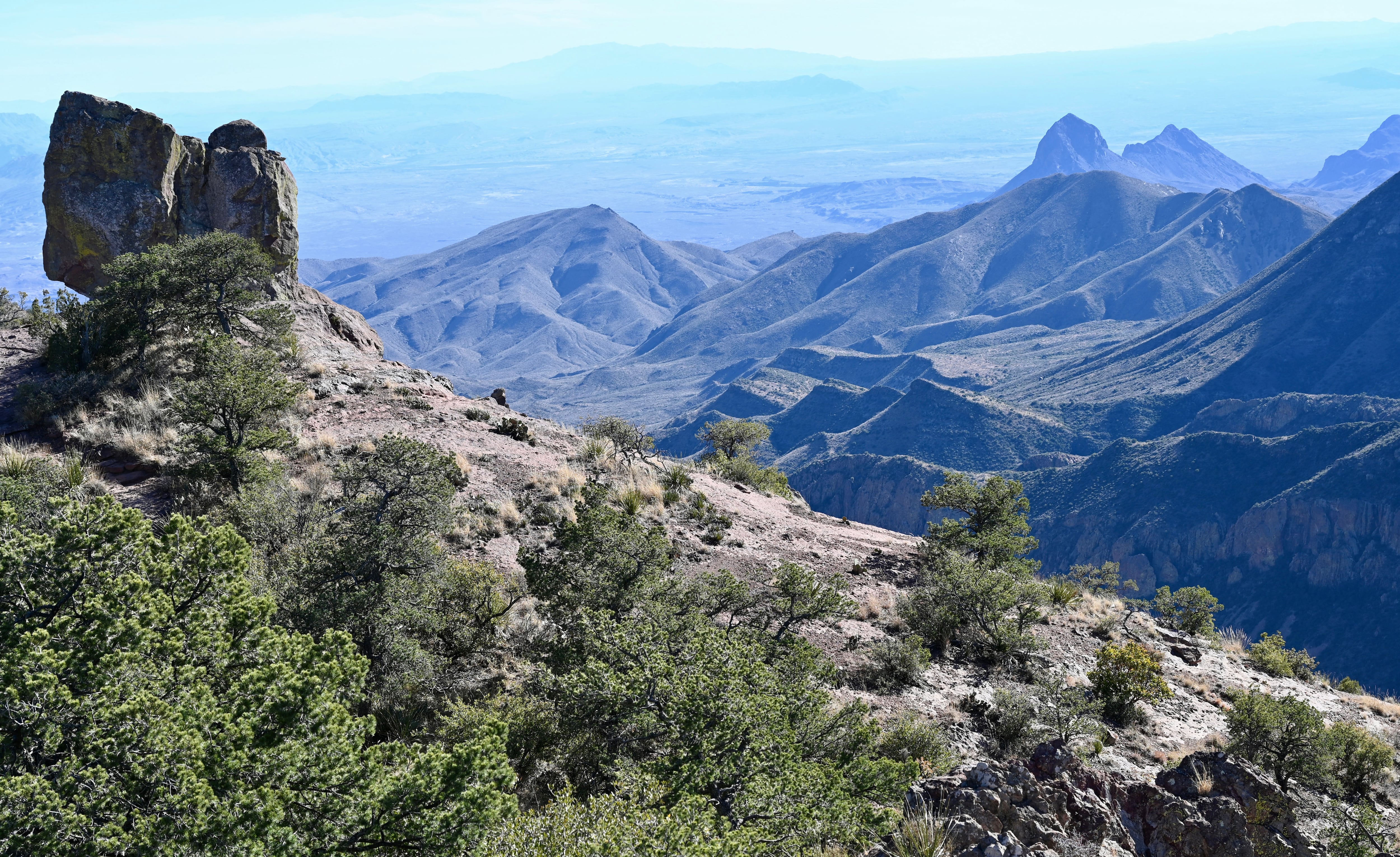El Parque Nacional Big Bend es un sitio muy frecuentado por turistas en Texas (Foto: AFP)