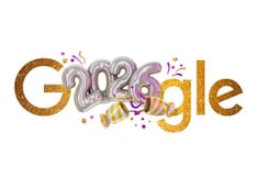 Fin de Año: este es el doodle de Google por la llegada del Año Nuevo 2026