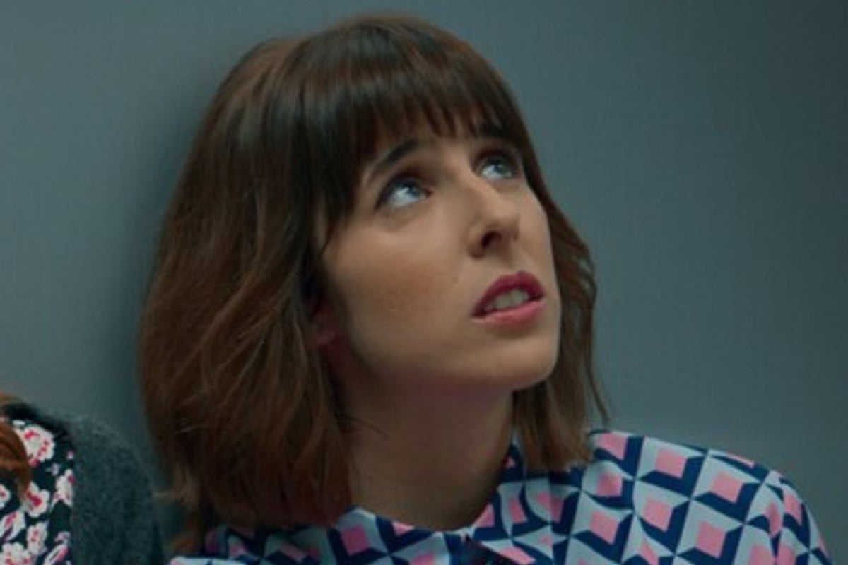 Paula Mália como Carmen en la temporada 3 de "Valeria" (Foto: Netflix)