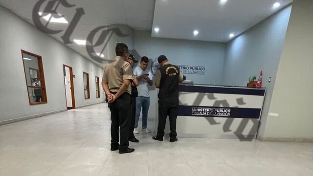 Inspectoría PNP intentó ingresar a las oficinas del Eficcop para revisar documentación