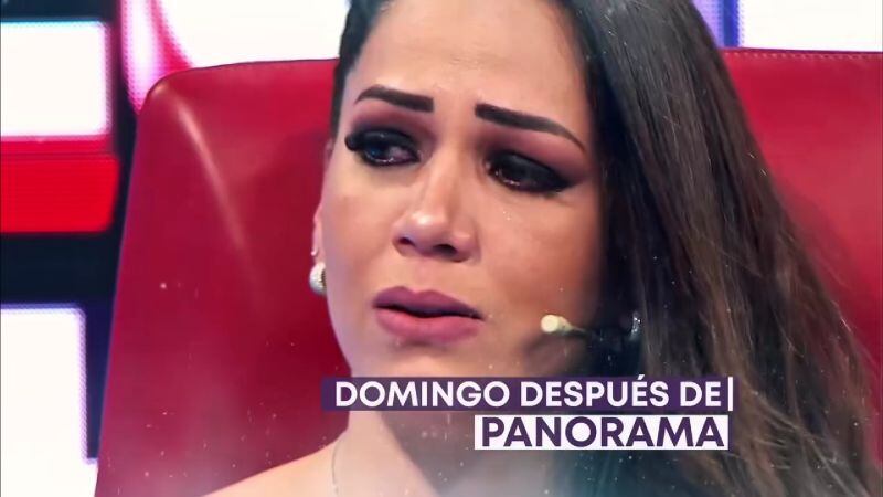 Melissa Klug se conmueve al hacer revelaciones en "El valor de la verdad". (Foto: Captura de video)