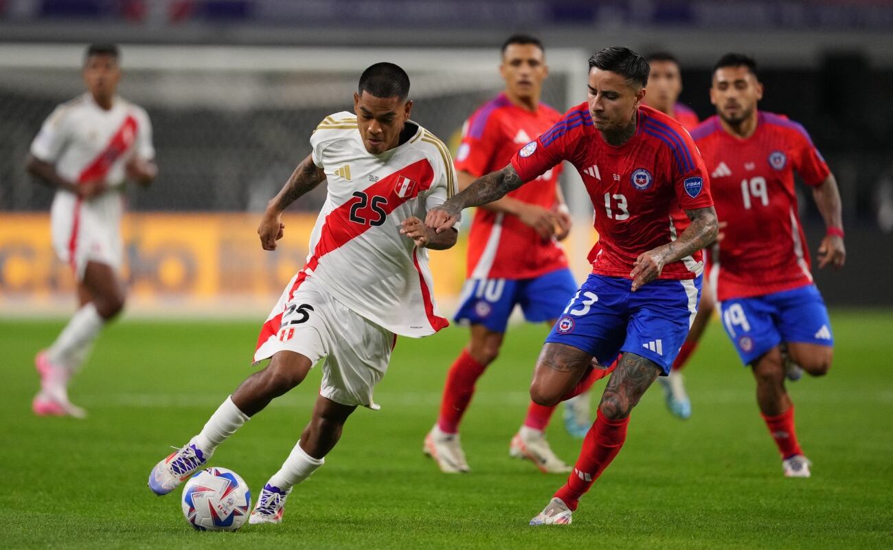 Perú vs. Chile por Copa América 2024. (Foto: AFP)