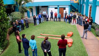 San Borja: capacitan a vecinos para auxiliar a víctimas en casos de sismos o desastres naturales