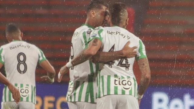Atlético Nacional se impuso por 5-2 a Pereira por la Liga Betplay