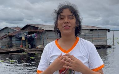 (Captura de video / Corresponsales escolares)