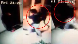Cámara de seguridad captó agresión contra mujer en condominio de Surco| VIDEO