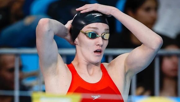McKenna de Bever rompe cuatro récords nacionales de natación en Estados Unidos