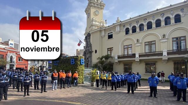 ¿Por qué este 5 de noviembre será día no laborable, según El Peruano?