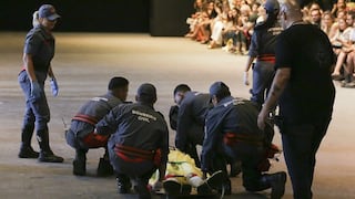 La extraña muerte de un modelo tras desmayarse en desfile de Sao Paulo
