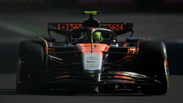 Lando Norris ganó el GP de México 2025. (Foto: AFP)