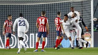 Real Madrid le quitó el invicto al Atlético de Madrid en LaLiga