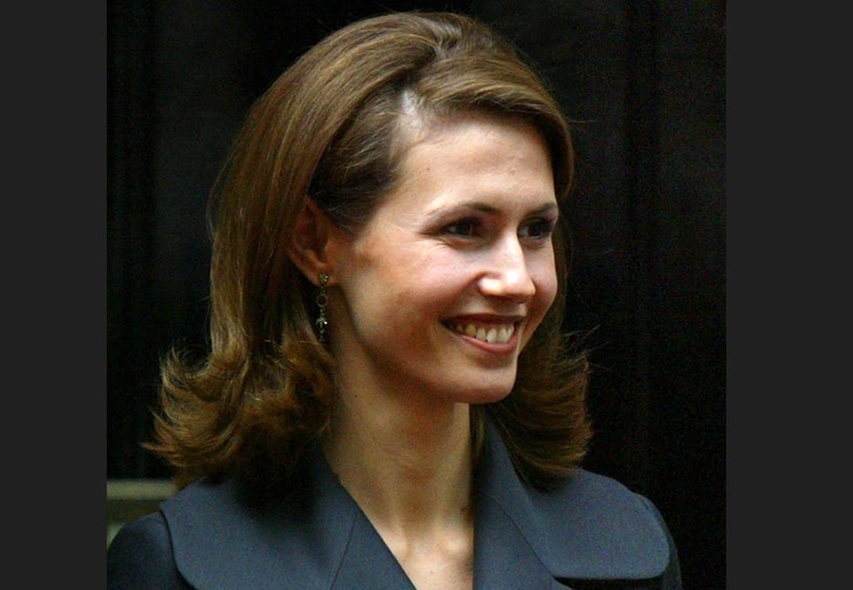 La primera dama siria Asma Al-Assad. (Foto: Adrian DENNIS / AFP)