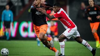 Miguel Araujo hizo su debut oficial con Emmen en la Eredivisie