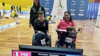 Buenas Noticias: La paraatleta peruana Niurka Callupe se proclamó bicampeona de boccia en la Copa del Mundo