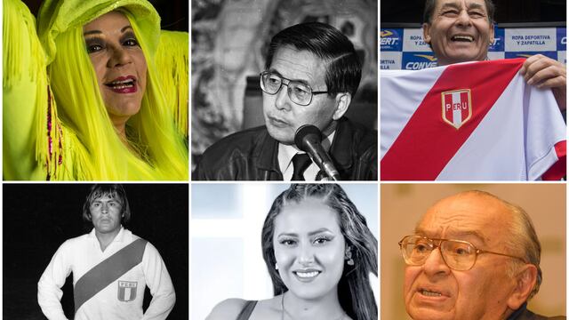 In memoriam: este 2024 hemos sido testigos del fallecimiento de distintos personajes públicos de todos los rubros imaginables. Toda pérdida humana es lamentable, pero en algunos casos de este año la pena se hizo más intensa. (Fotos: Archivo Histórico de El Comercio / Facebook)