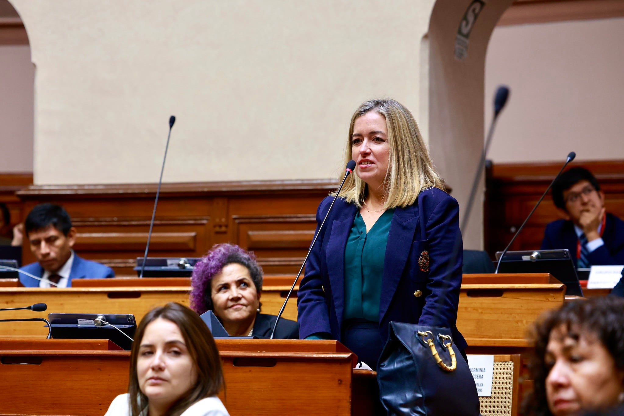 Diputada Roxana Alayza del Buen Gobierno sobre el Gabinete Ministerial: “No representa a las mujeres”