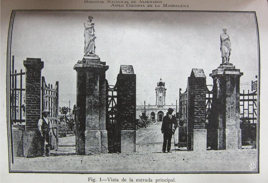 Vista de la entrada principal del Hospital Víctor Larco Herrera. (Minsa)