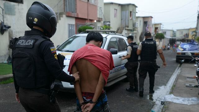 Un total de 62 detenidos en un nuevo operativo en Ecuador contra el crimen organizado