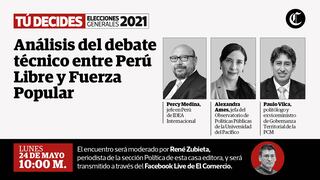 Tres analistas evaluaron debate de equipos técnicos entre Perú Libre y Fuerza Popular