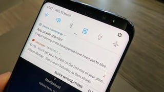 ¿Cómo eliminar una notificación persistente en un celular Android?