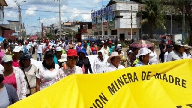 Madre de Dios: ordenan prisión preventiva para cuatro mineros ilegales